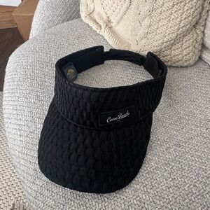 Black Coco Beach Visor